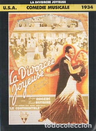 Coleccionismo de carteles: FICHA T&Eacute;CNICA LA DIVORCEE JOYEUSE (COMEDIE MUSICALE USA) 1934 FTECNICA-66