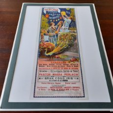 Coleccionismo de carteles: LITOGRAFÍA DEL CARTEL; DE LA FIRA DE SANT NARCIS EN GIRONA AÑO 1929 “FERIAS Y FIESTAS DE SAN NARCISO