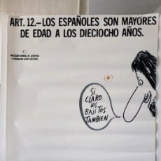 Coleccionismo de carteles: POSTER CONSTITUCIÓN ESPAÑOLA ART.12