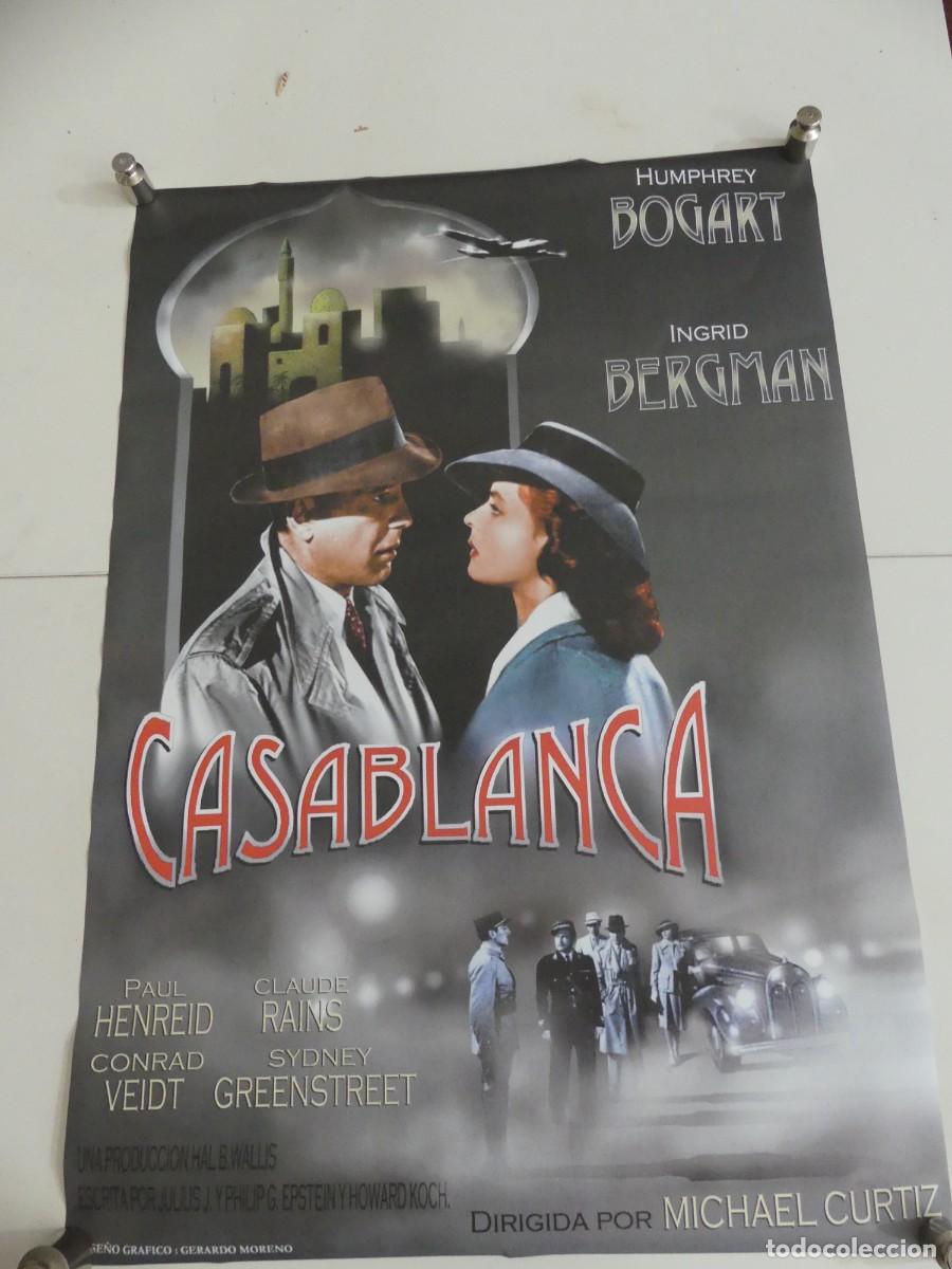 Coleccionismo de carteles: CARTEL DE CINE &ndash; CASABLANCA