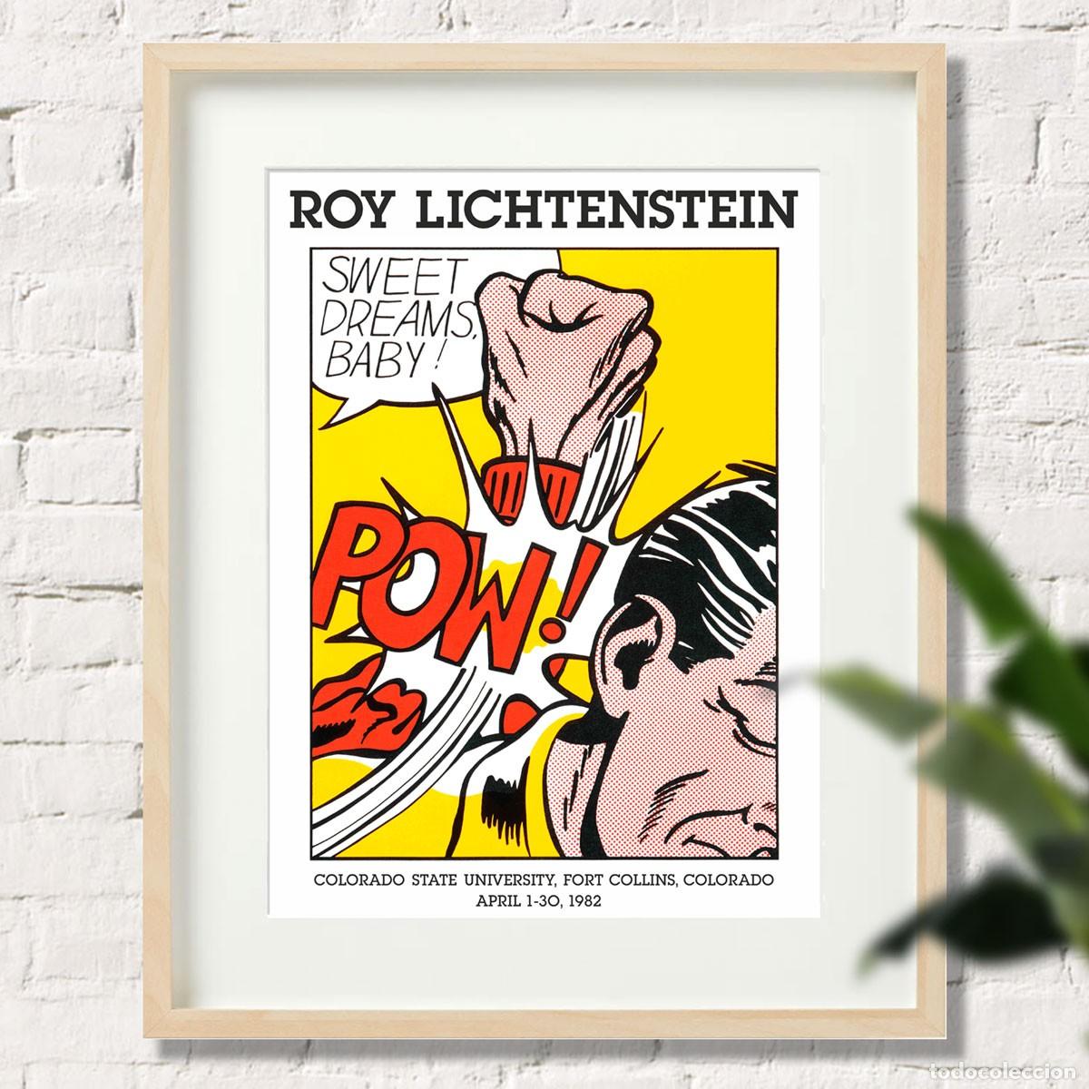 Collezionismo di affissi: ROY LICHTENSTEIN CARTEL EXPO COLORADO 1982. 45x32