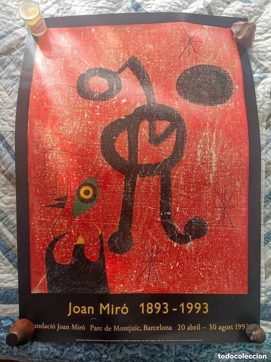 Coleccionismo de carteles: Joan Mir&oacute;. Dona i ocell davant el sol