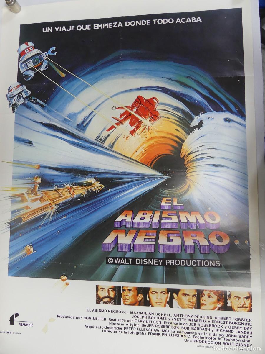 Coleccionismo de carteles: CARTEL DE CINE &ndash; EL ABISMO NEGRO