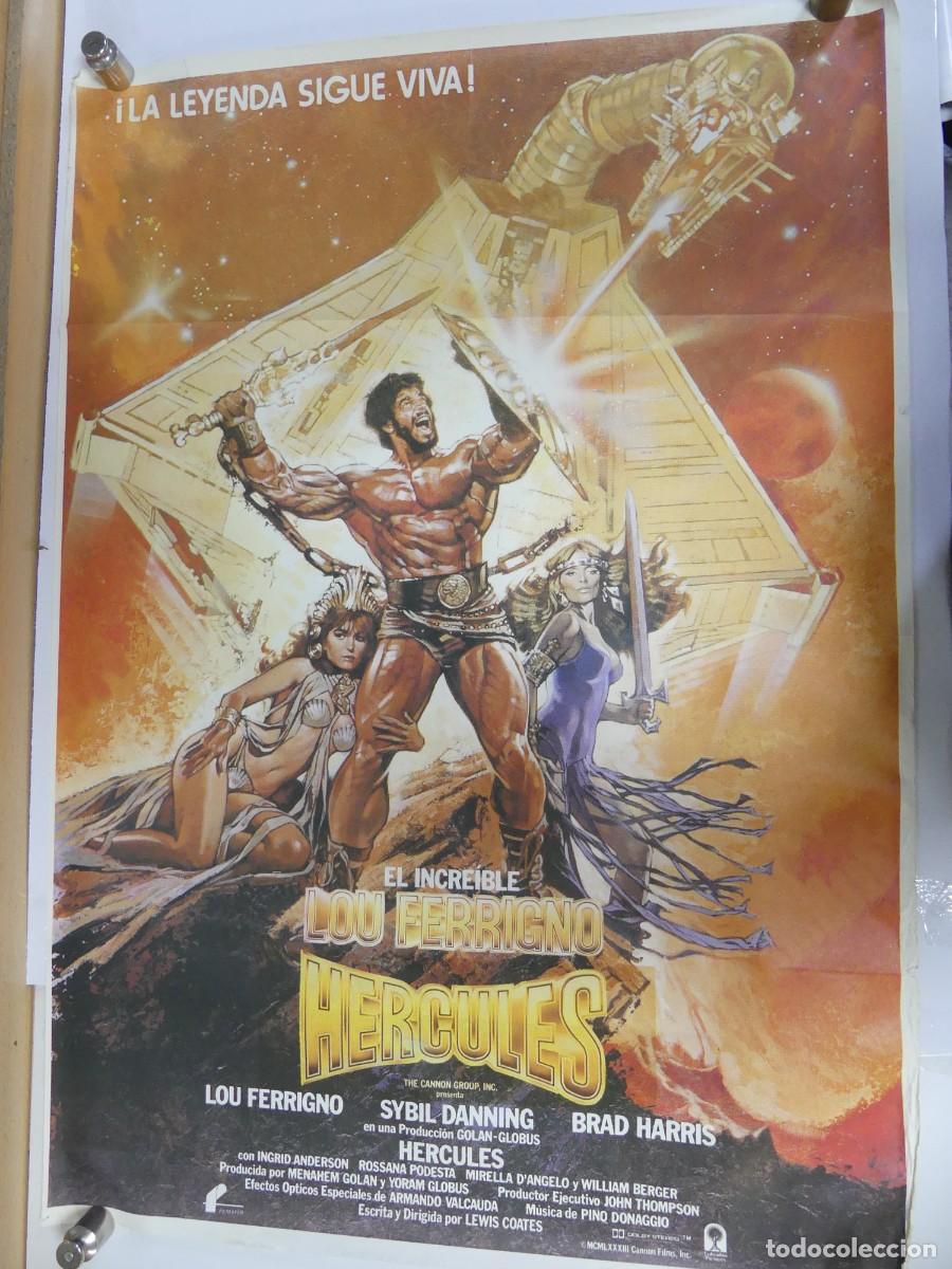 Coleccionismo de carteles: CARTEL DE CINE &ndash; HERCULES