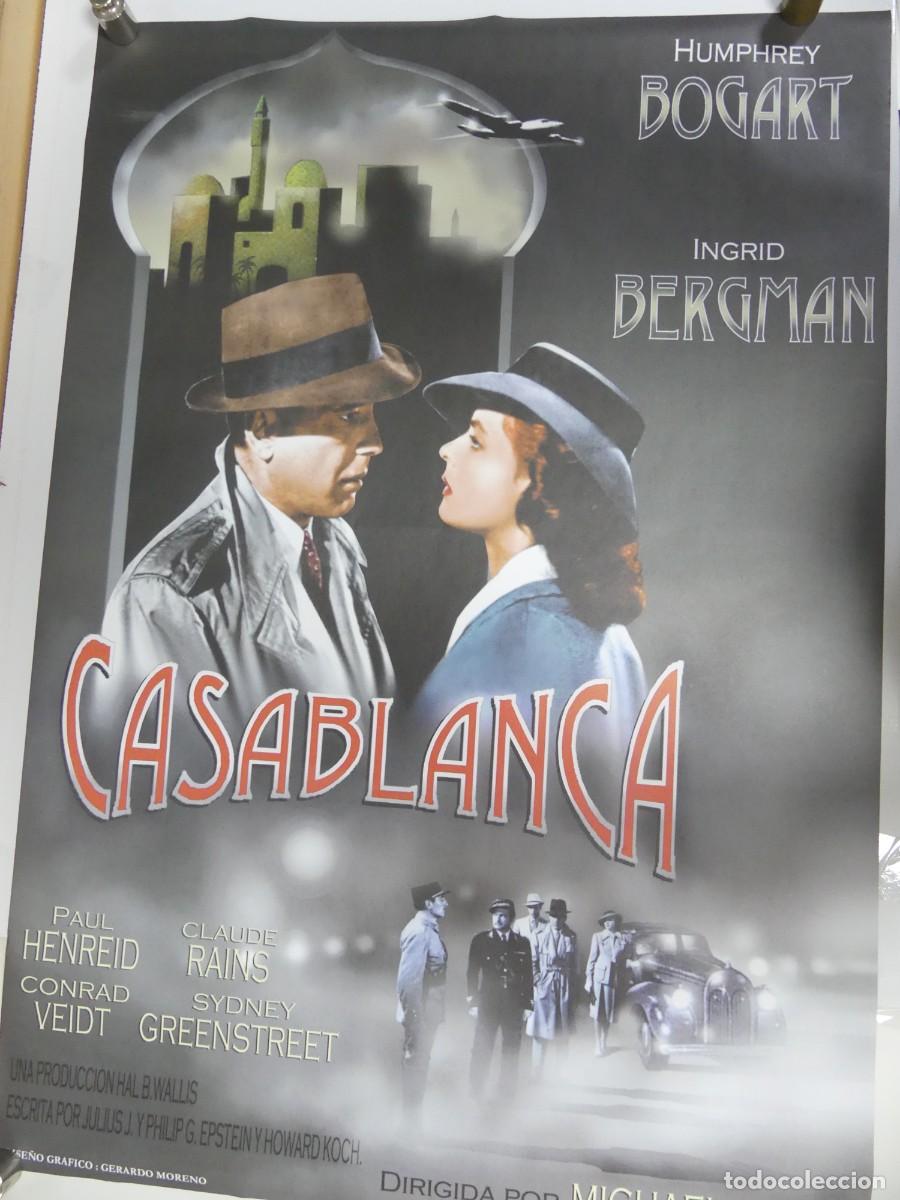 Coleccionismo de carteles: CARTEL DE CINE &ndash; CASABLANCA