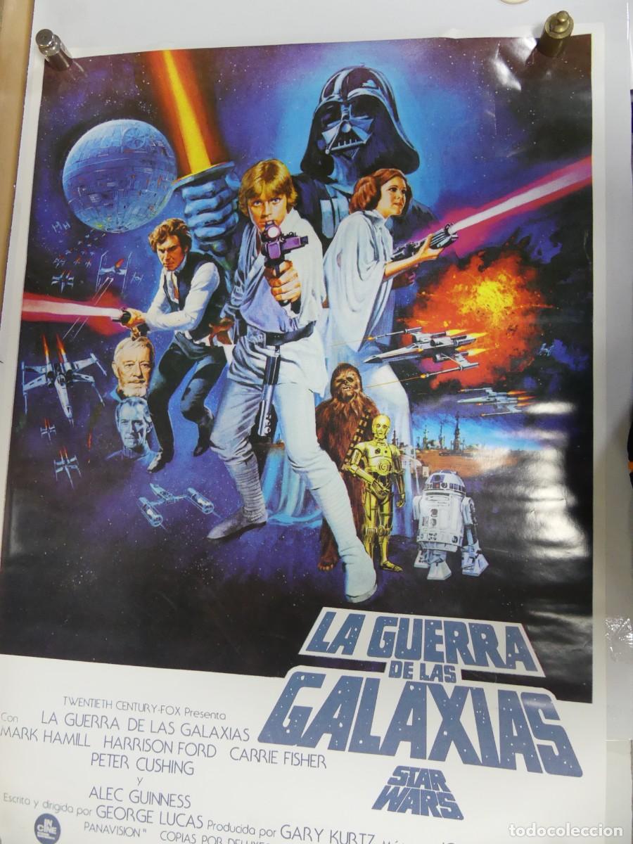 Coleccionismo de carteles: CARTEL DE CINE - LA GUERRA DE LAS GALAXIAS