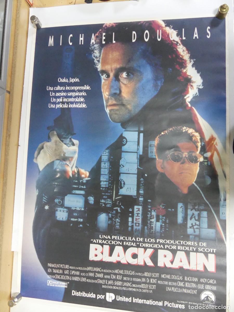 Coleccionismo de carteles: CARTEL DE CINE &ndash; BLACK RAIN