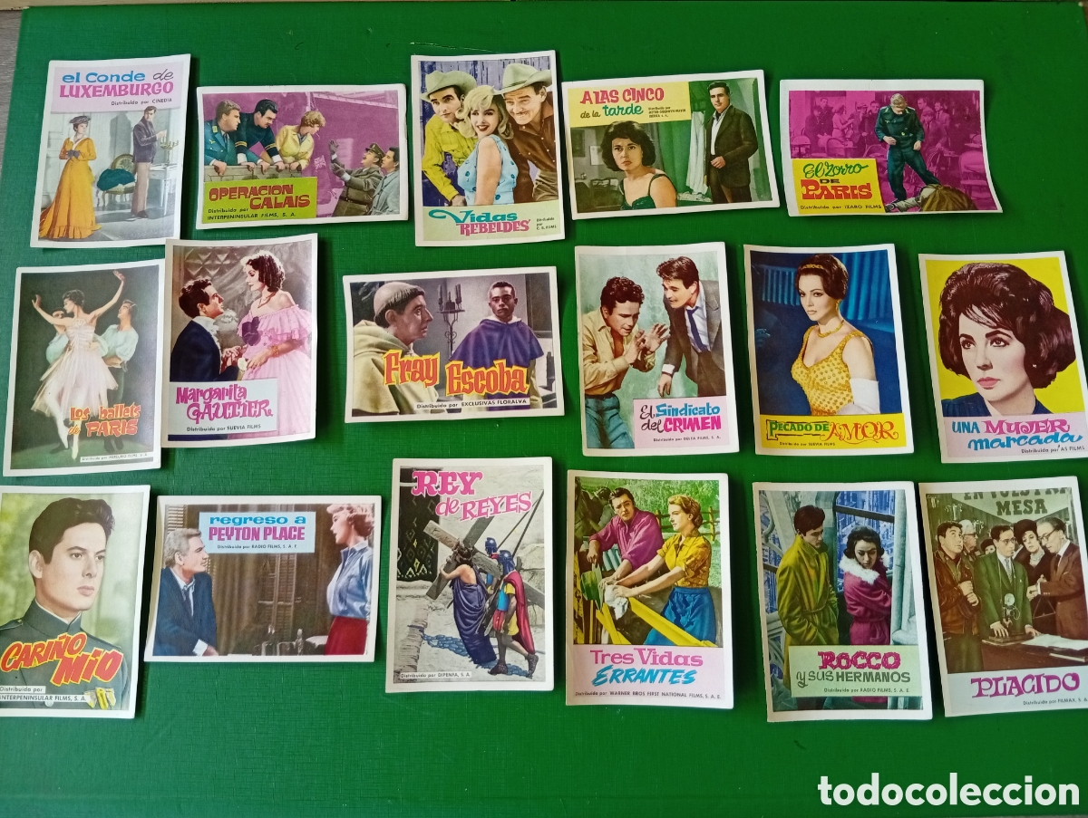 Coleccionismo de carteles: LOTE DE CROMOS CINE 1982