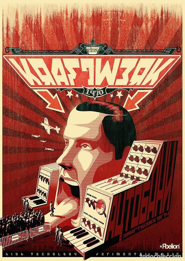 Coleccionismo de carteles: KRAFTWERK - VINTAGE Posters Concert Tour Music !! cartel concierto 30x40 !!