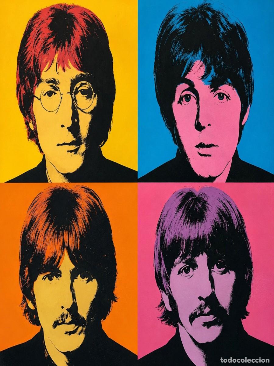 Coleccionismo de carteles: THE BEATLES - Andy Warhol vintage collection - Poster, 30X40 CM / - NEW