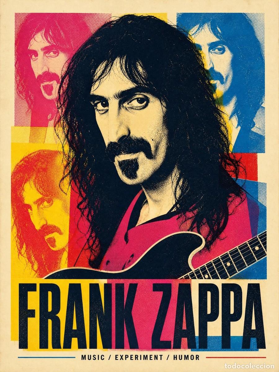 Coleccionismo de carteles: FRANK ZAPPA - Andy Warhol vintage collection - Poster, 30X40 CM / - NEW