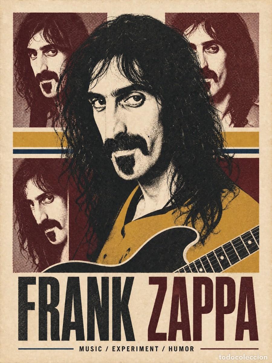 Coleccionismo de carteles: FRANK ZAPPA - Andy Warhol vintage collection - Poster, 30X40 CM / - NEW