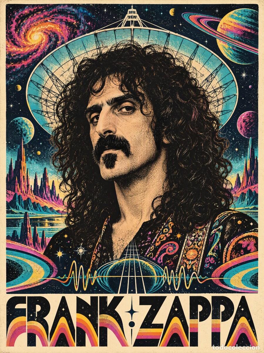 Coleccionismo de carteles: FRANK ZAPPA - future vintage collection - CARTEL CLASSIC 30X40
