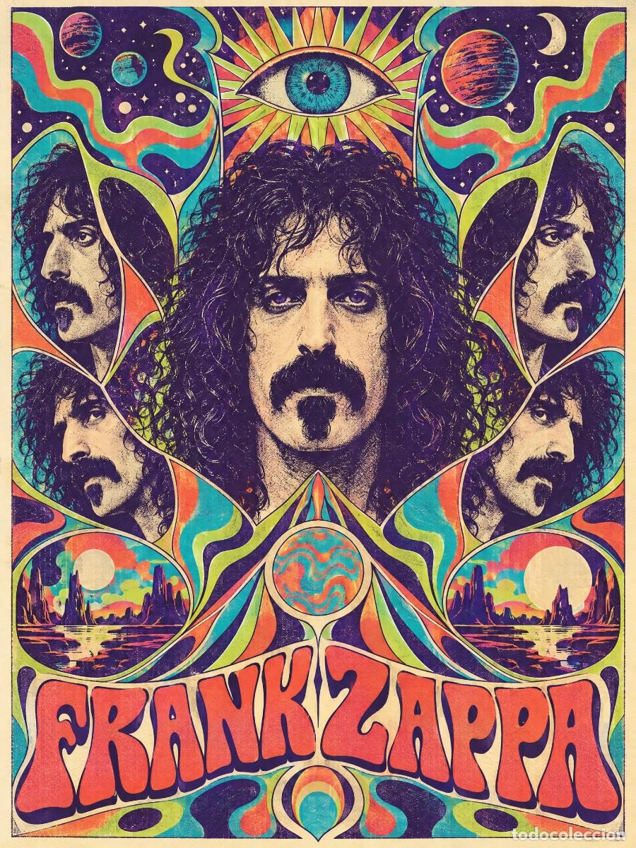 Coleccionismo de carteles: FRANK ZAPPA - psychedelic kaleidoscope vintage collection - CARTEL CLASSIC 30X40