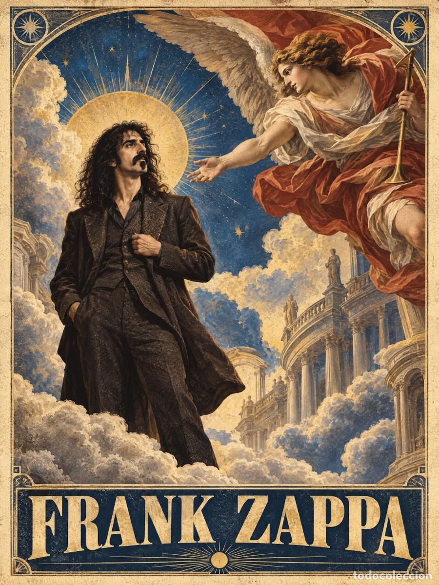 Coleccionismo de carteles: FRANK ZAPPA - ANUNCIACION - vintage collection - CARTEL CLASSIC 30X40