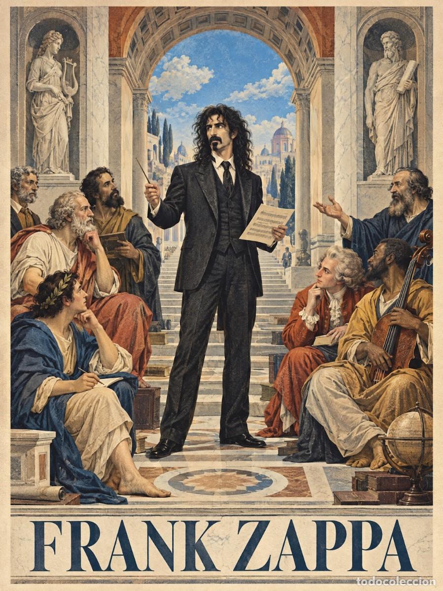 Coleccionismo de carteles: FRANK ZAPPA - renaissance - vintage collection - Poster, 30X40 CM / MINT - NEW