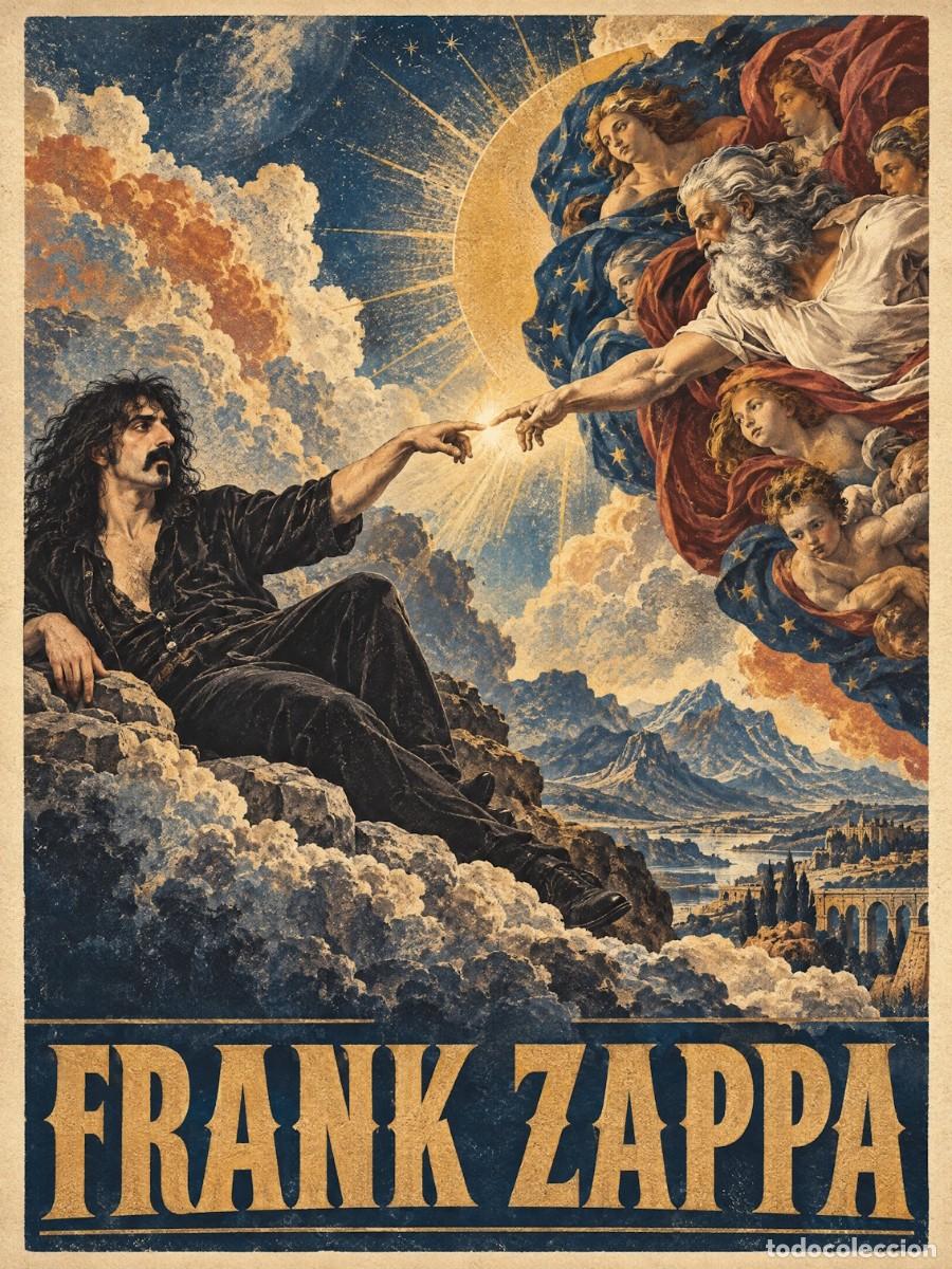 Coleccionismo de carteles: FRANK ZAPPA - the creation - vintage collection - Poster, 30X40 CM / MINT - NEW