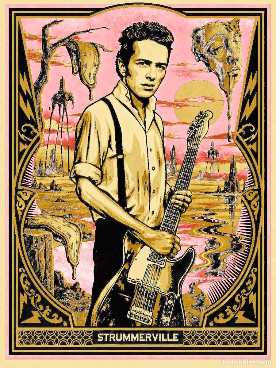 Coleccionismo de carteles: joe strummer, the clash - SALVADOR DALI COLLECTION POSTER 30X40 CM / NEW