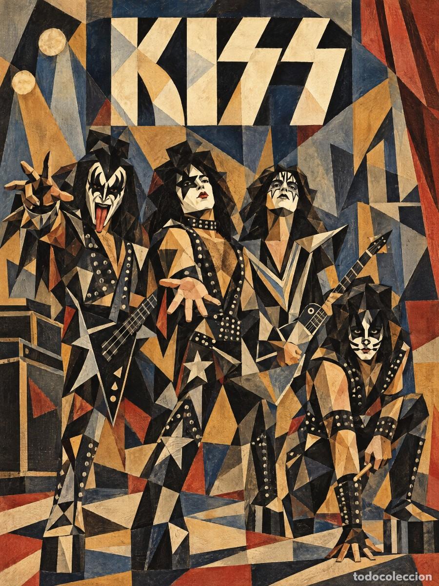 Coleccionismo de carteles: KISS - PICASSO vintage collection - Poster, 30X40 CM / MINT - NEW