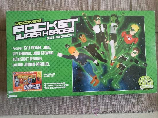 Reproducciones Figuras de Acción: Green Lantern Pocket Super Heroes Linterna Verde DC Comics Vertice Marvel compatible - Foto 2 - 35544568