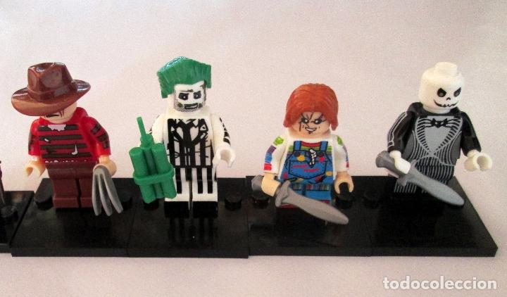 4 minifiguras comp. lego: muñeco chucky jake sk - Comprar 