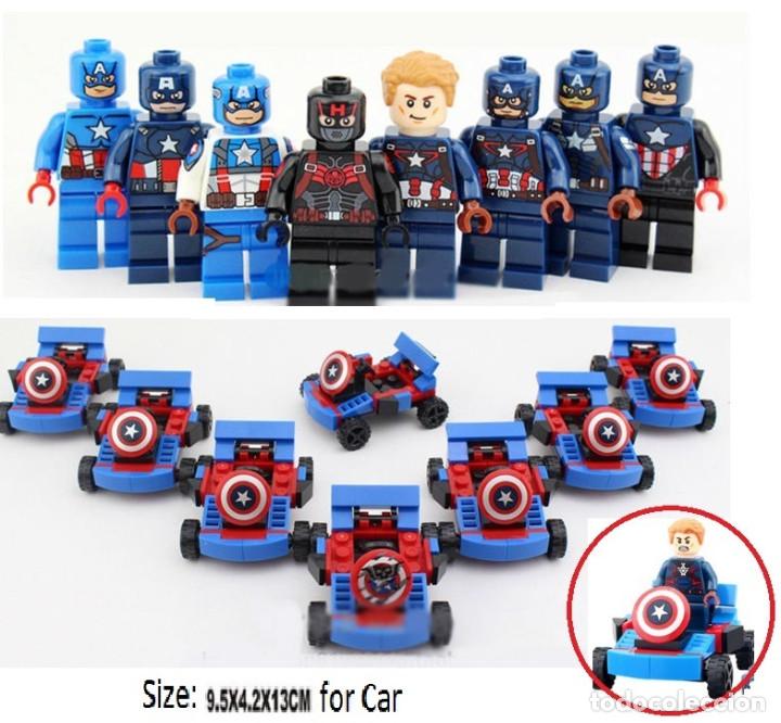 figura lego capitan america