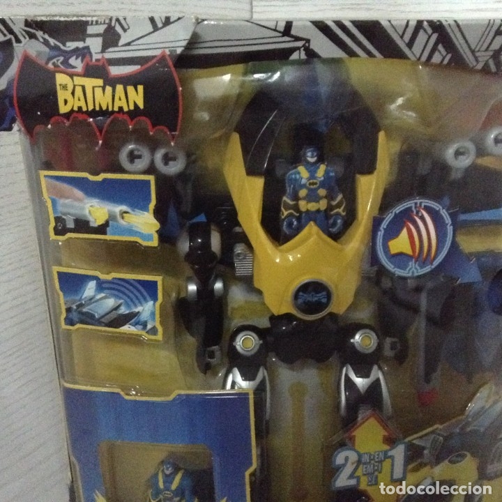Reproducciones figuras de acci&oacute;n: BATMAN,Batjet-Robot Transformable.MATTEL.NUEVO - Foto 3