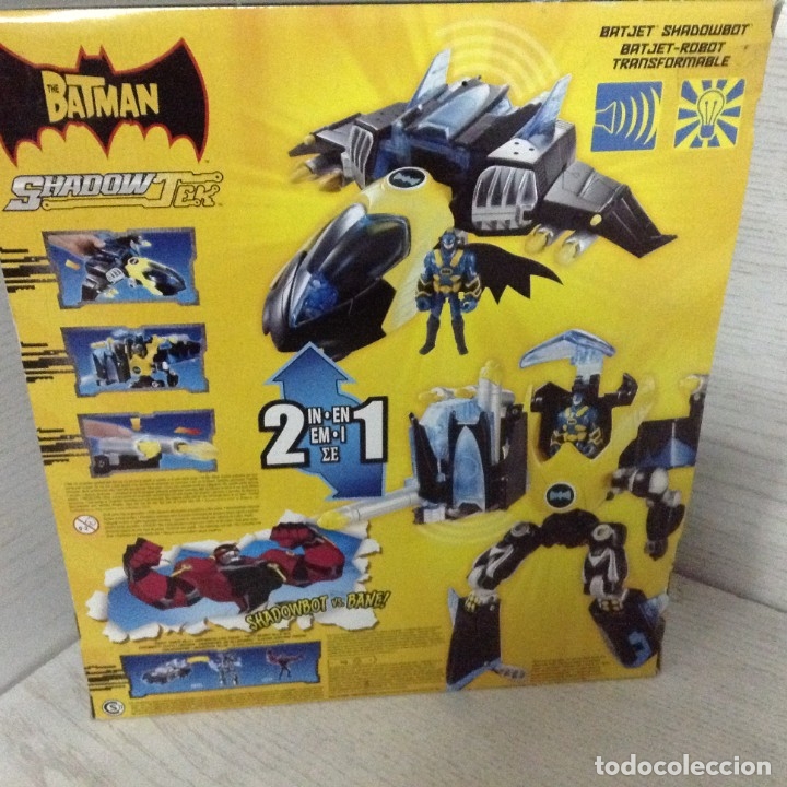 Reproducciones figuras de acci&oacute;n: BATMAN,Batjet-Robot Transformable.MATTEL.NUEVO - Foto 4