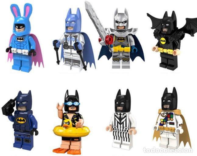 lote de 8 figuras construccion batman - Buy Reproductions of action figures  on todocoleccion