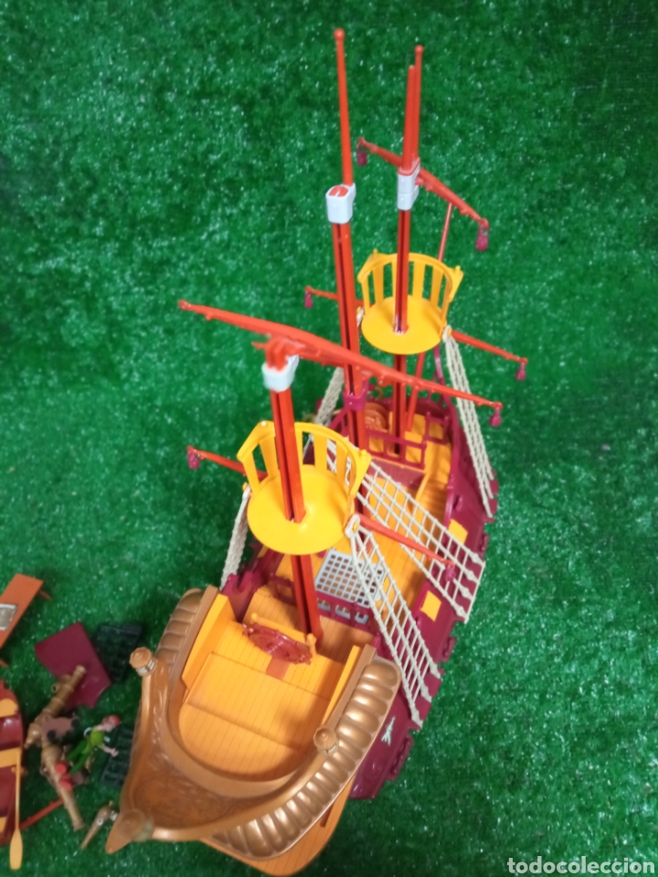 Reproducciones Figuras de Acción: Barco pirata de Hook Peter pan Disney , serie Héroes - Foto 22 - 262886755