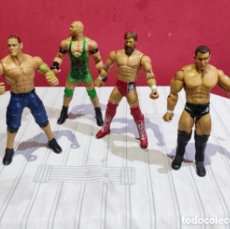 Reproducciones Figuras de Acción: LOTE DE 4 LUCHADORES WWE. Lote 388526809