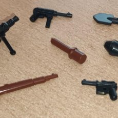 Riproduzioni Figure di Azione: LOTE ARMAS DE LA WWII - EJERCITO ALEMAN - COMPATIBLES CON LAS MINIFIGURAS TIPO BRICKS Y LEGO