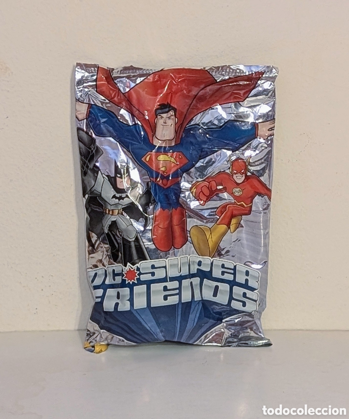 Reproducciones Figuras de Acci&oacute;n: DC SUPER FRIENDS - FIGURA SOBRE SORPRESA DE COLECCION - MUNDICROMO 2016. SIN ABRIR