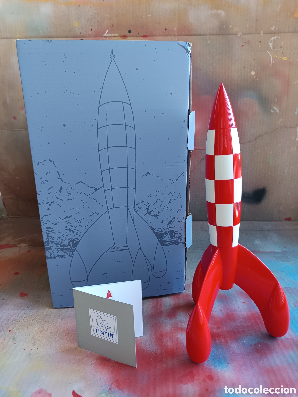 Reproducciones Figuras de Acci&oacute;n: Cohete Tintin 30cm Ref. 46949 (2023)