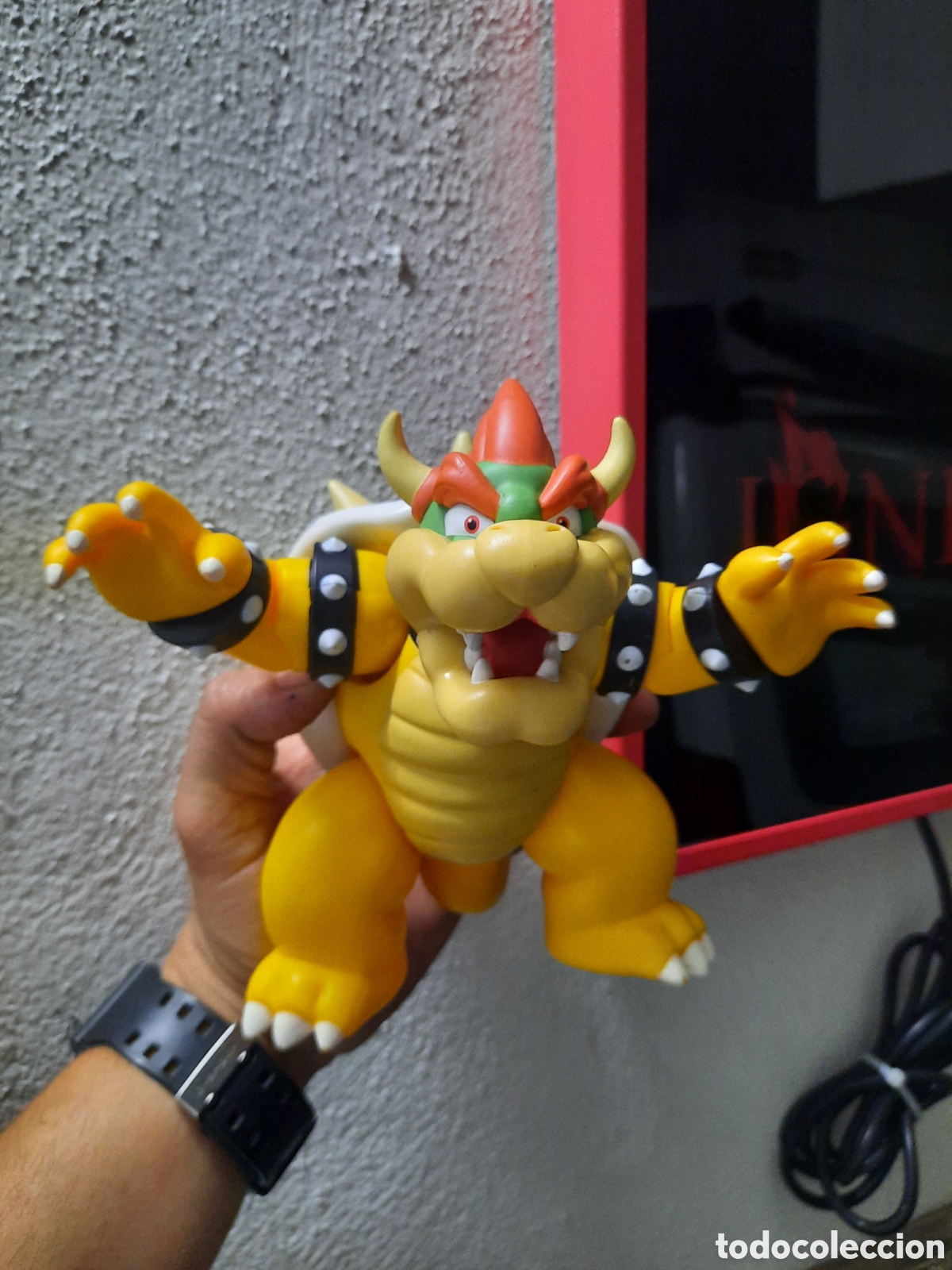 Reproducciones Figuras de Acci&oacute;n: MU&Ntilde;ECO ARTICULADO BIG BAD BOWSER MARIO BROS JACKK PACIFIC