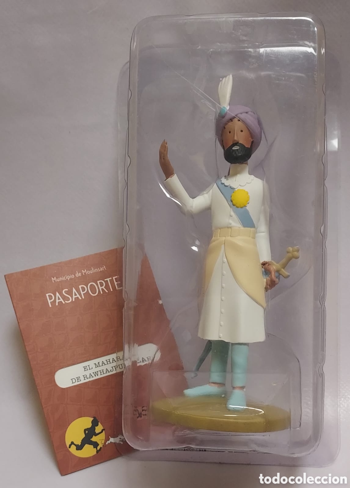 Reproducciones Figuras de Acci&oacute;n: Maharaja Rawhajpurtalah Altaya N&deg;25 Tint&iacute;n