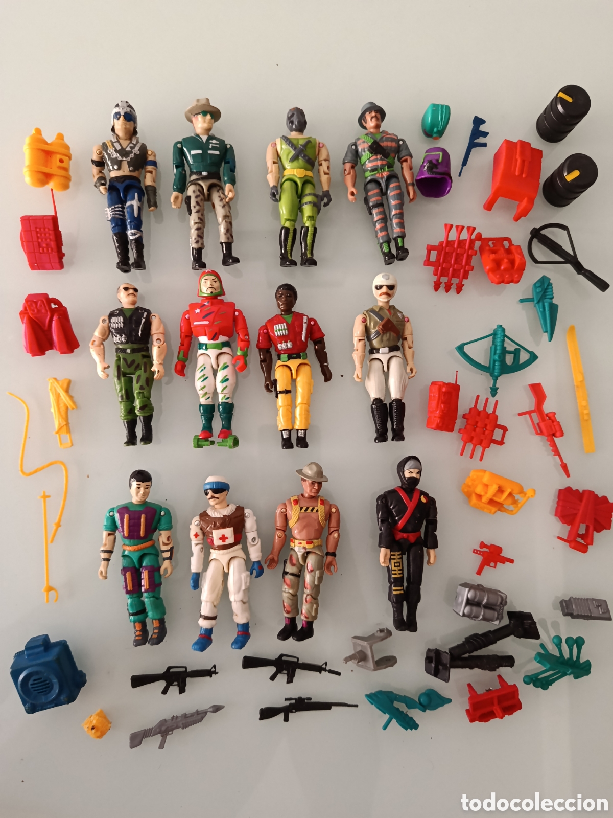 Reprodu&ccedil;&otilde;es Figuras de A&ccedil;&atilde;o: LOTE LANARD CORPS MU&Ntilde;ECOS