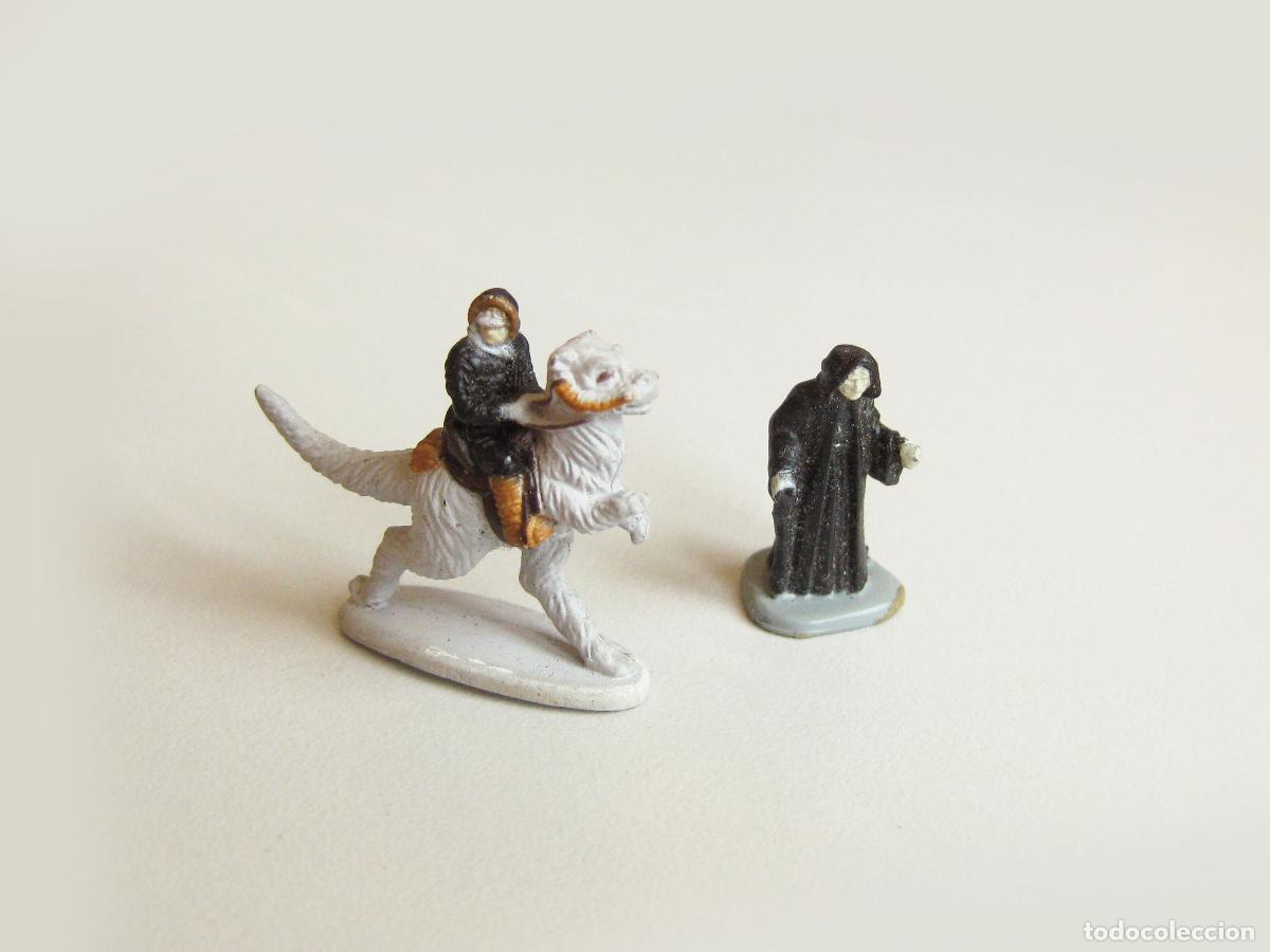 Reproducciones Figuras de Acci&oacute;n: PAREJA DE FIGURAS STAR WARS DE MICRO MACHINES. HAN SOLO Y EMPERADOR PALPATINE
