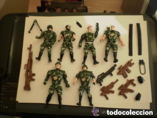 Reproducciones figuras de acci&oacute;n: SOLDADOS MODERNOS MARINES FIGURAS DE ACCION
