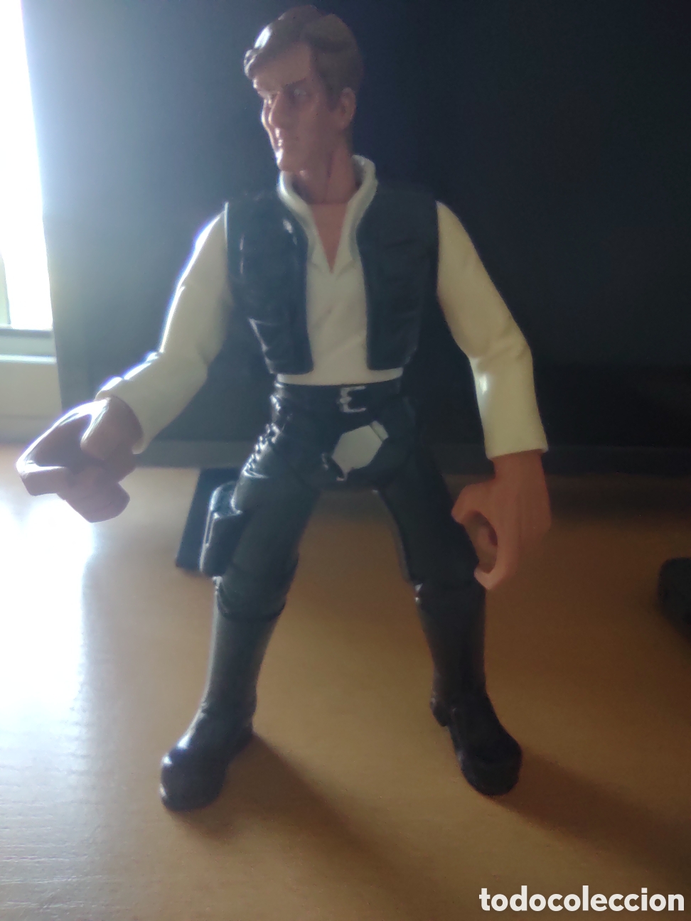 Reproducciones figuras de acci&oacute;n: Figura Han Solo De Star Wars De Hasbro