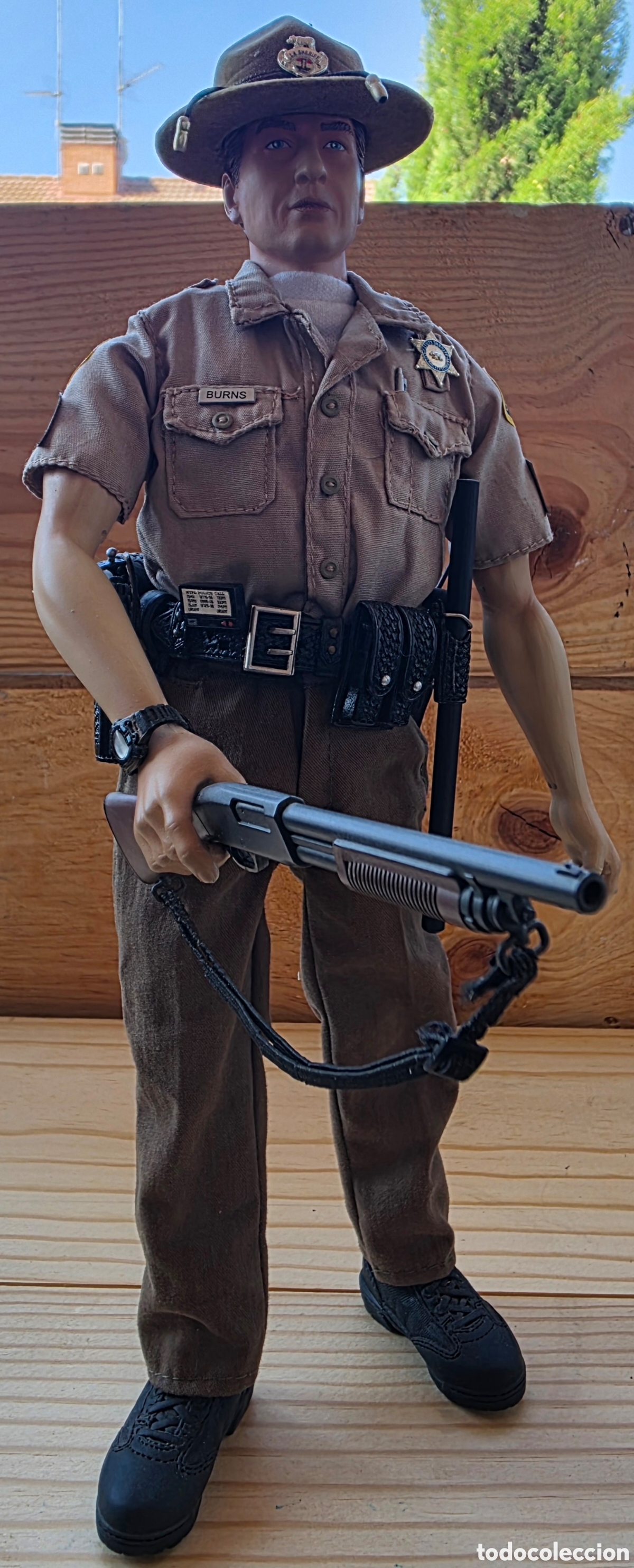 Reproducciones figuras de acci&oacute;n: Figura 1:6 Sheriff Los &Aacute;ngeles &rdquo;Deputy Burns&rdquo; - BBI Elite Force (Ref. 21117) - Muy Rara