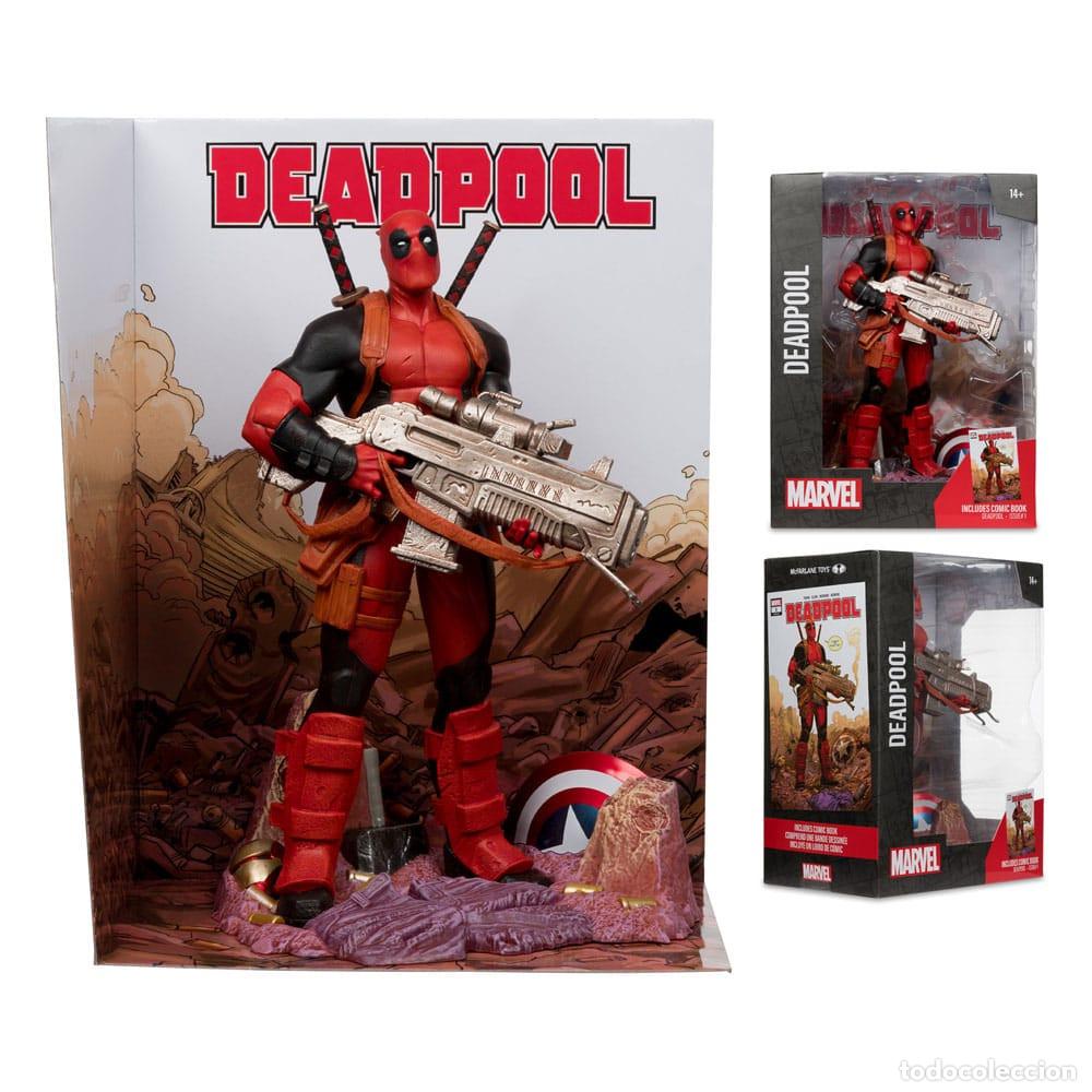 Reproducciones figuras de acci&oacute;n: Deadpool - Marvel - McFarlane