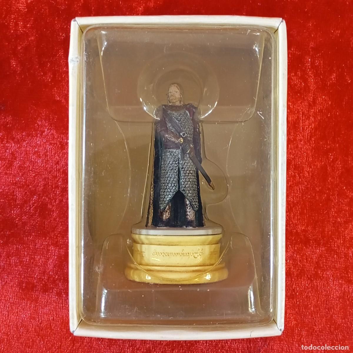 Reproducciones figuras de acci&oacute;n: FIGURA DE AJEDREZ - EL SE&Ntilde;OR DE LOS ANILLOS - EAGLEMOSS - GAMLING - 01
