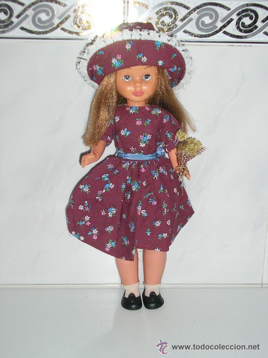 Reproducciones mu&ntilde;ecas espa&ntilde;olas: VESTIDO PARA NANCY CAMPESINA - Foto 1