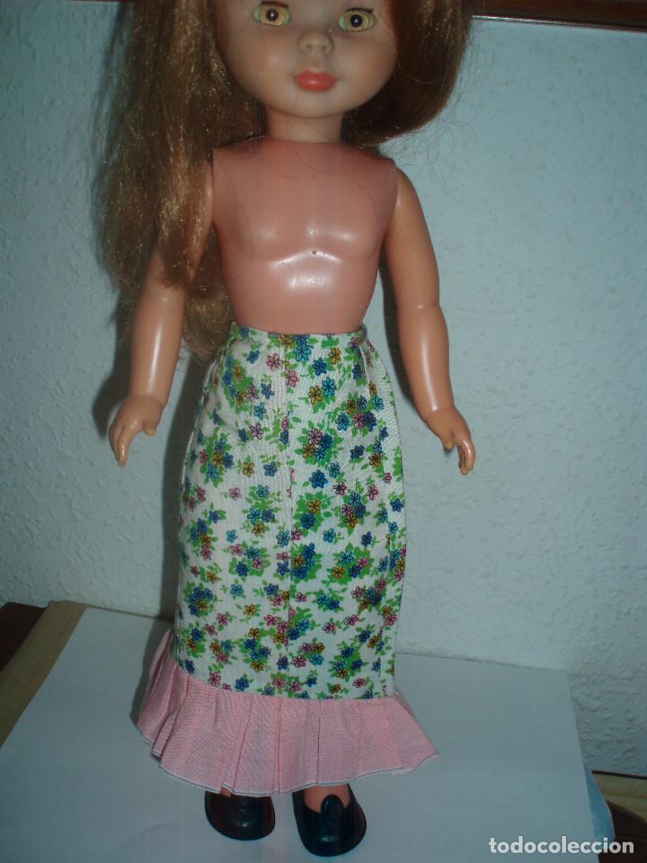 Reproducciones mu&ntilde;ecas espa&ntilde;olas: falda para nancy sin etiqueta - Foto 2