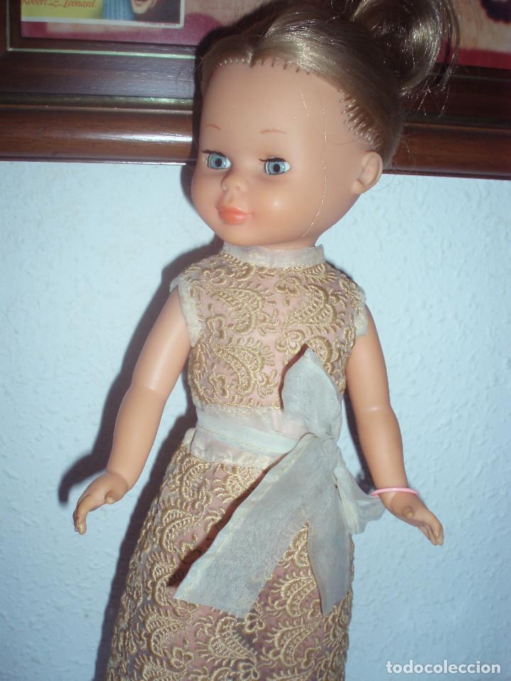Reproducciones mu&ntilde;ecas espa&ntilde;olas: vestido hecho para nancy transparente - Foto 1