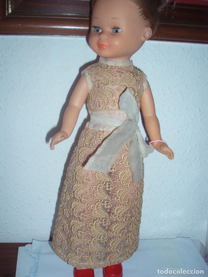 Reproducciones mu&ntilde;ecas espa&ntilde;olas: vestido hecho para nancy transparente - Foto 2
