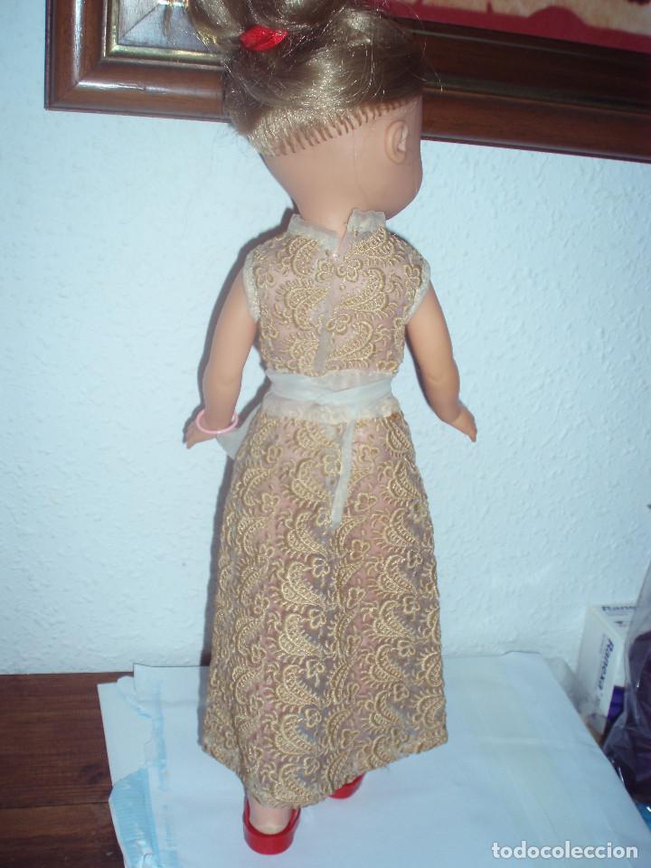 Reproducciones mu&ntilde;ecas espa&ntilde;olas: vestido hecho para nancy transparente - Foto 3