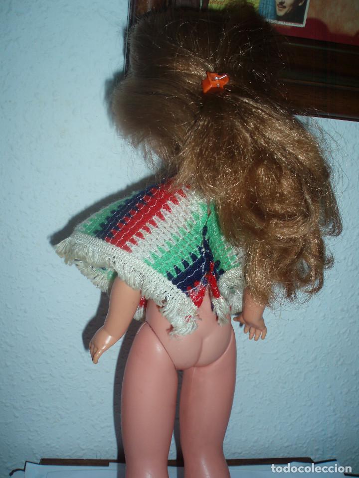 Reproducciones mu&ntilde;ecas espa&ntilde;olas: poncho  hecho para nancy - Foto 2