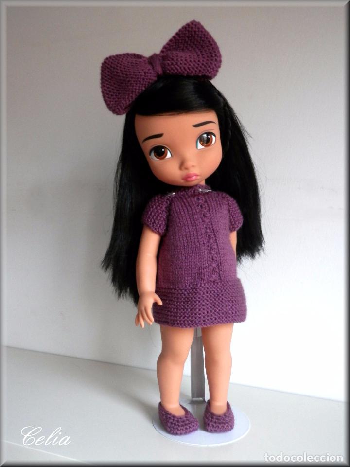 Reproducciones mu&ntilde;ecas espa&ntilde;olas: Vestido para mu&ntilde;eca animators - Foto 1